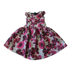 Bonnie Jean Short-Sleeve Floral Dress